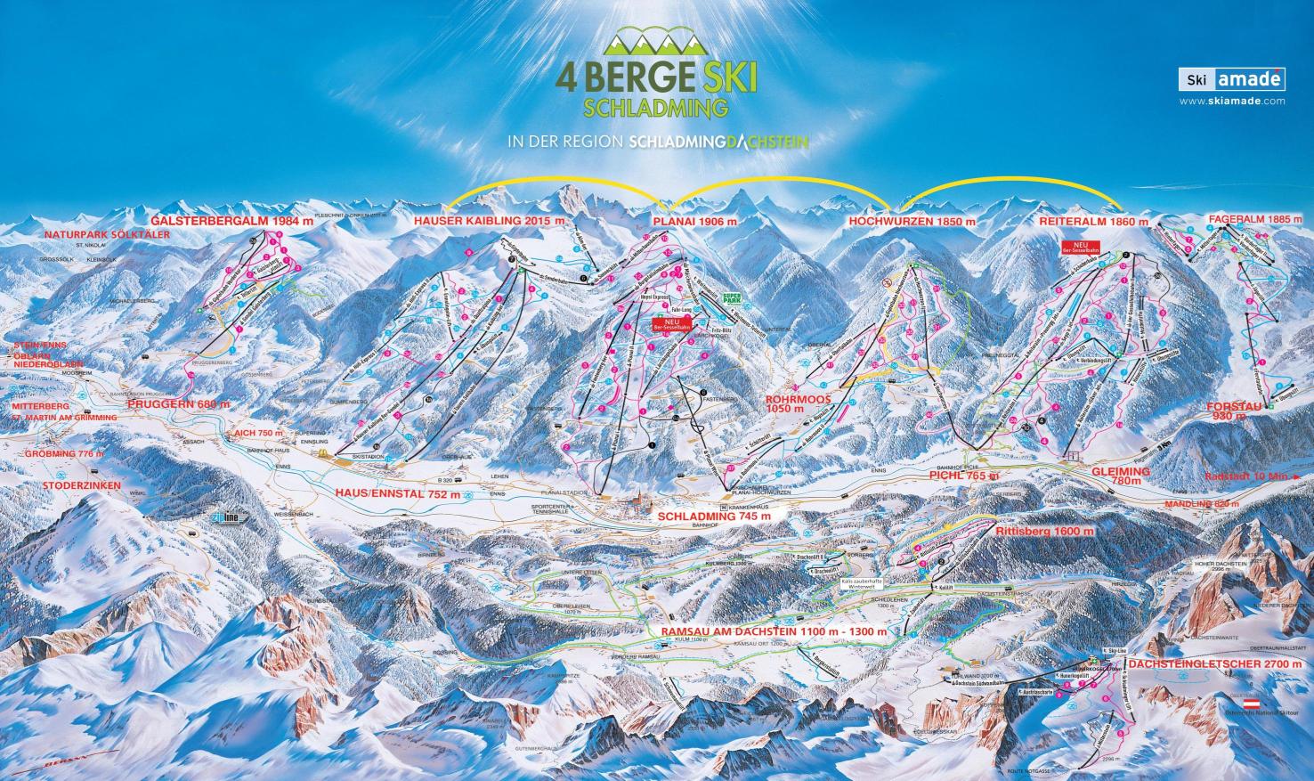 Ski Amadé: Skiregion Schladming–Dachstein