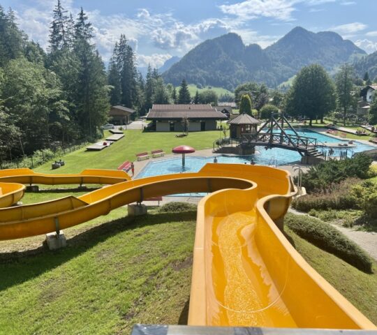 Adventure forest swimming pool Kössen